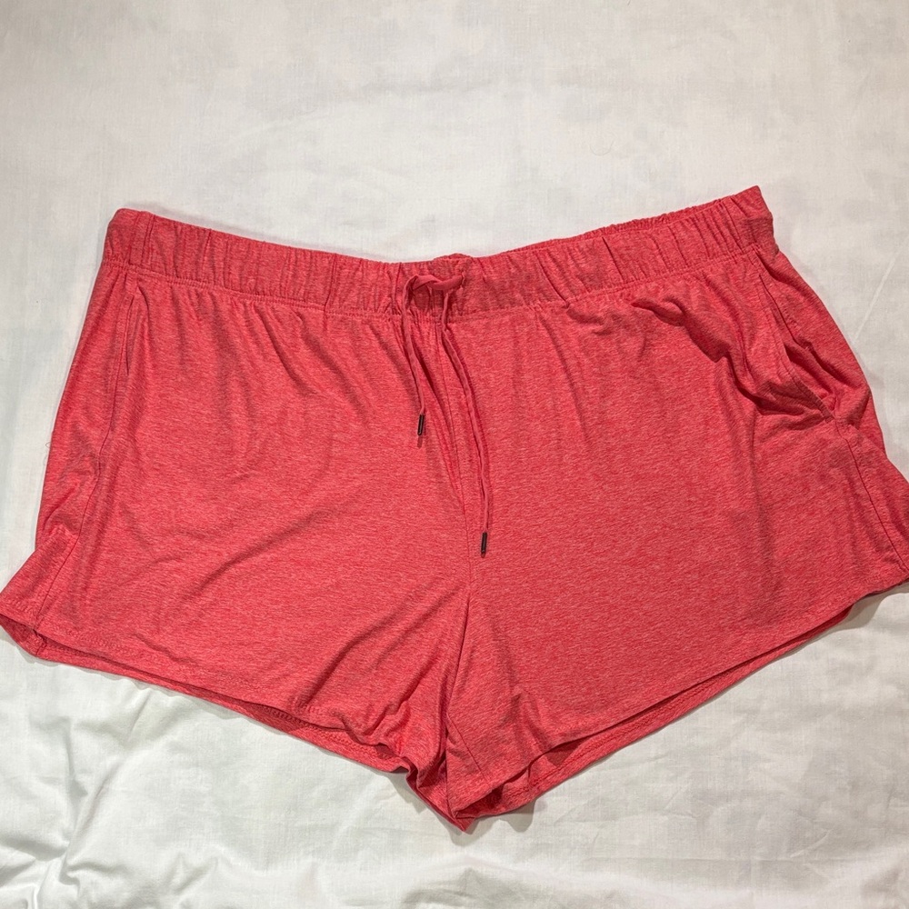 Athletic Works ButterCore Lounge Shorts Desert Peach Women's Size 3X